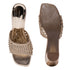 Freny Metallic Block Heels